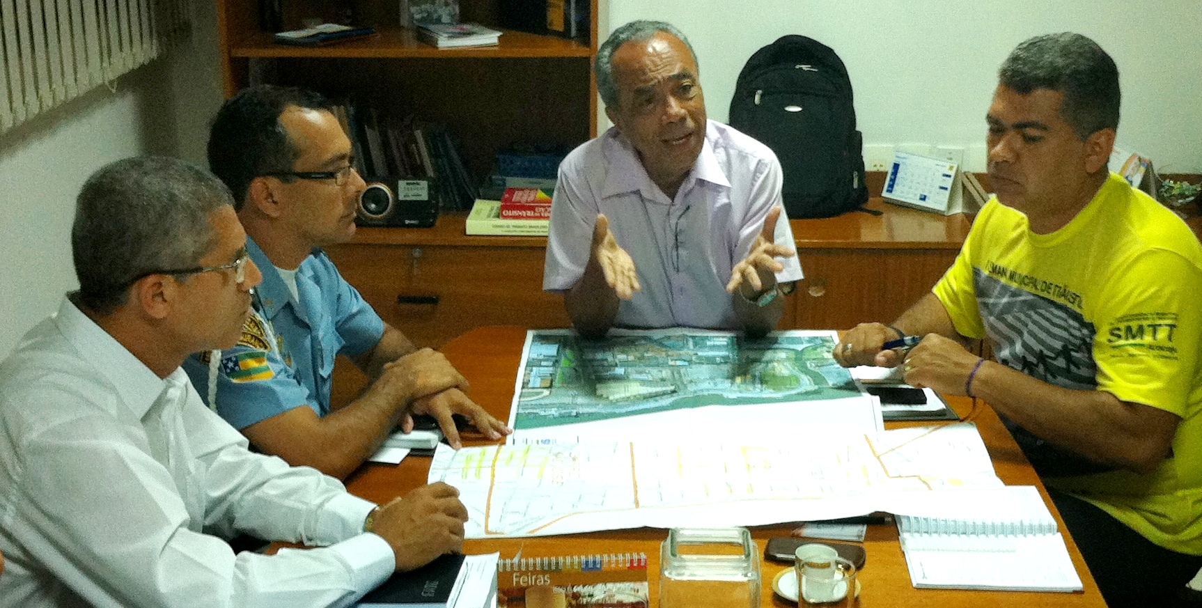 Prefeito reúne-se com diretoria da SMTT - SMTT Aracaju